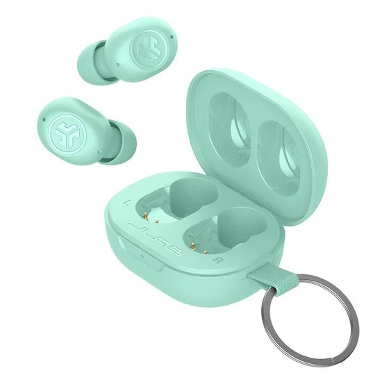 JLab JBuds Mini TWS Bluetooth Headset Earbuds Mint Green