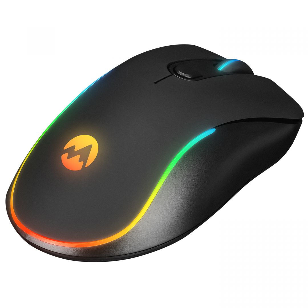 Everest SM-W75 -X-RAPID Wireless RGB Mouse Black