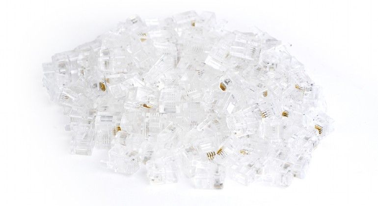 Gembird RJ11/MP-6P4C/100 Modular plug (15u