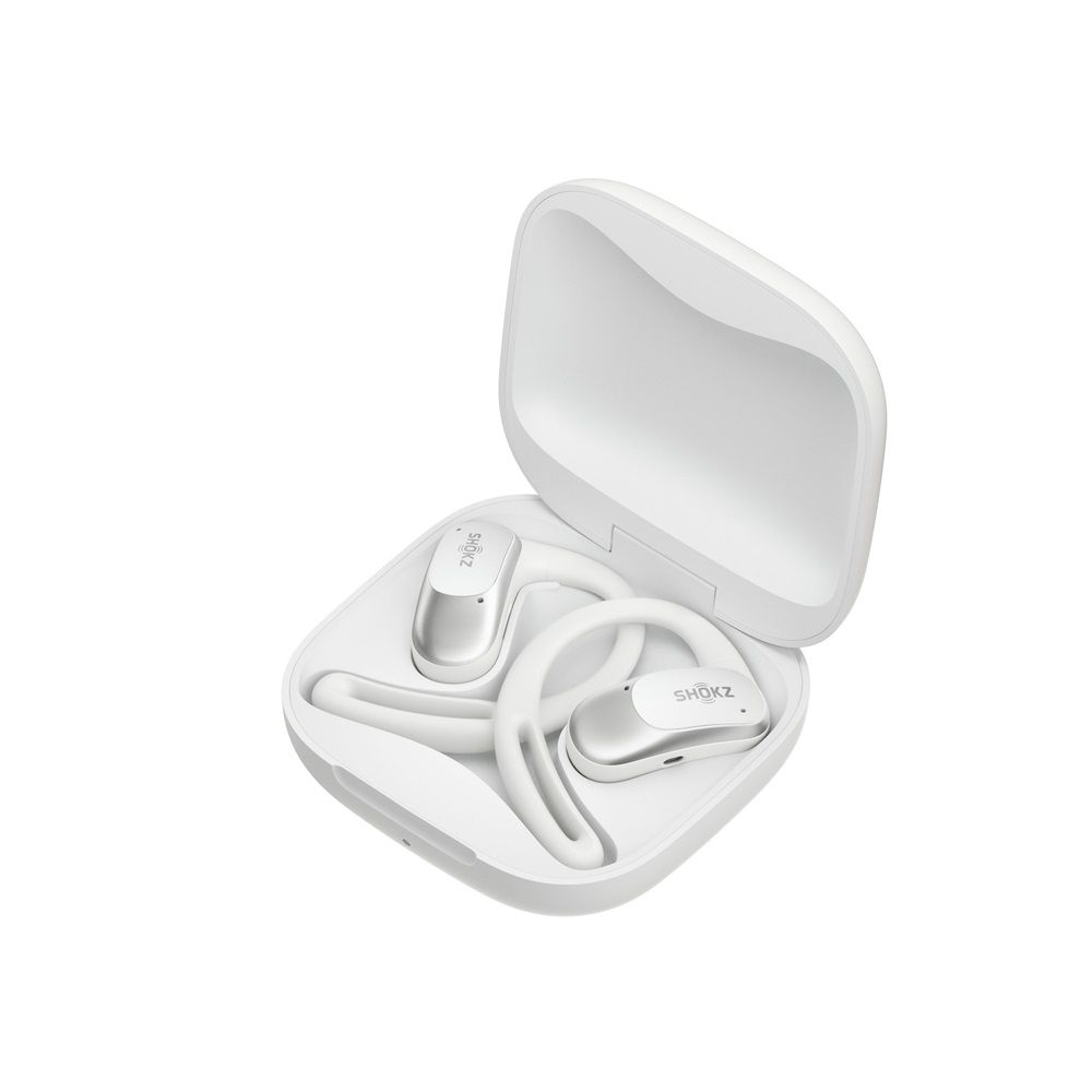 Shokz OpenFit Air TWS Bluetooth Open-Ear Sport Headset White 