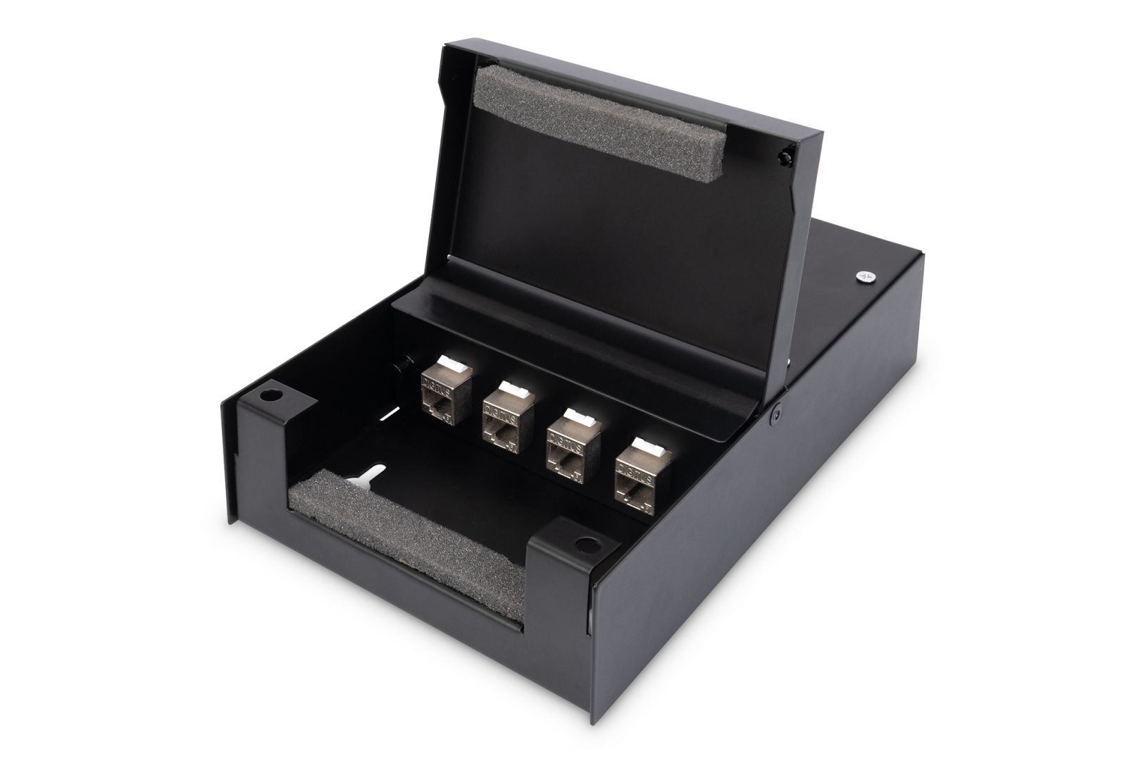 Digitus DN-93708 hálózati berendezés tároló és szekrény Black