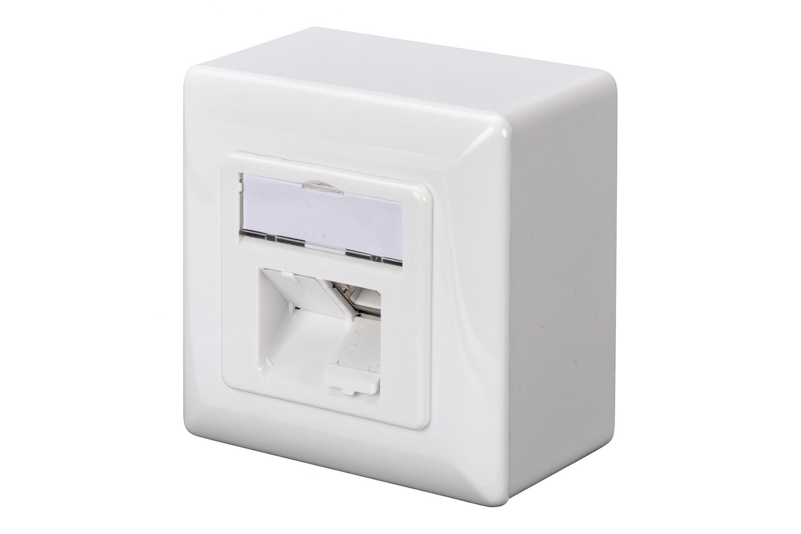 Digitus DN-9007-S-1 csatlakozóaljzat 2 x RJ-45 White