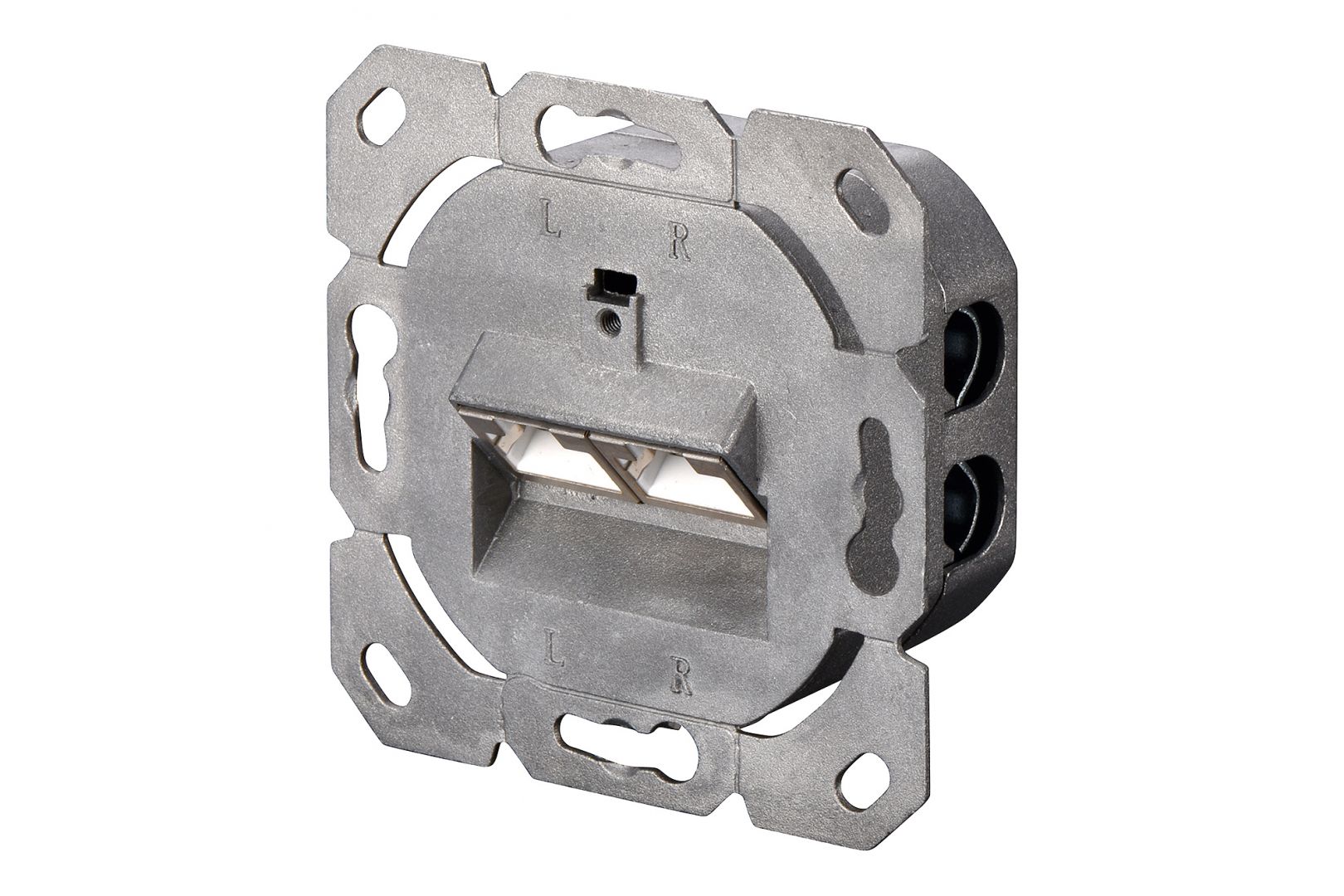 Digitus DN-9008-1 csatlakozóaljzat 2 x RJ-45 White