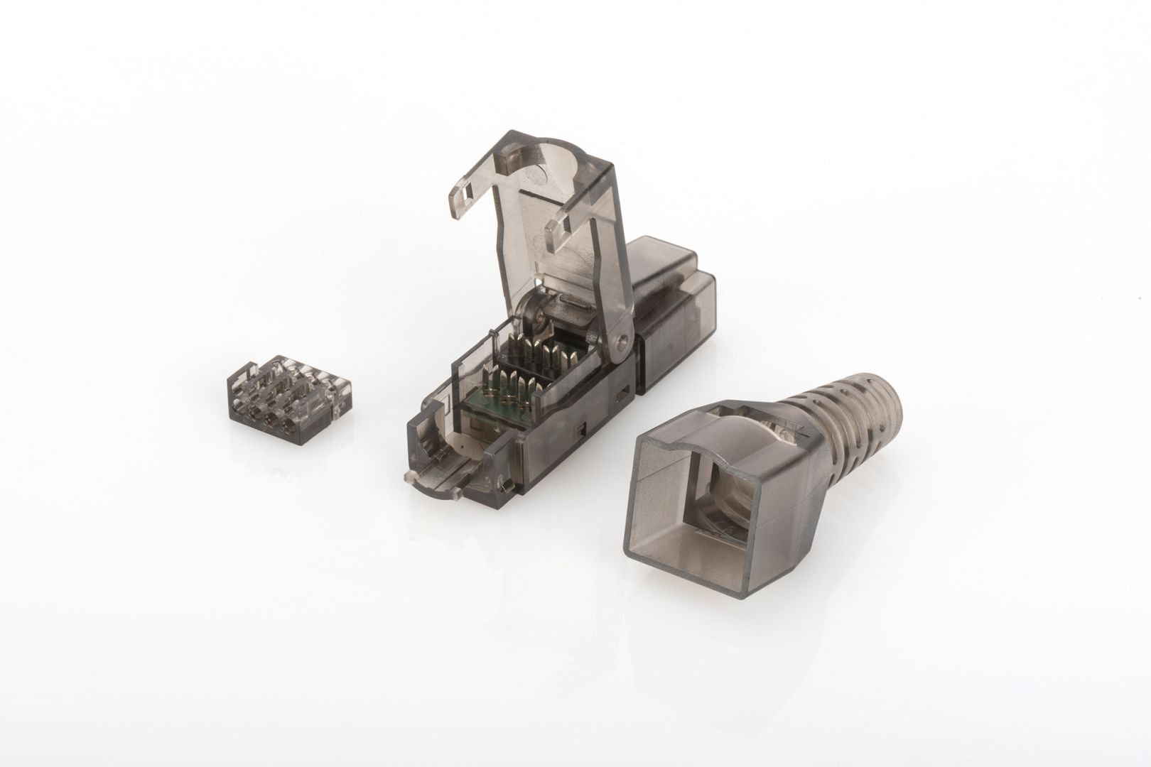 Digitus DN-93633 vezeték csatlakozó RJ-45 Black
