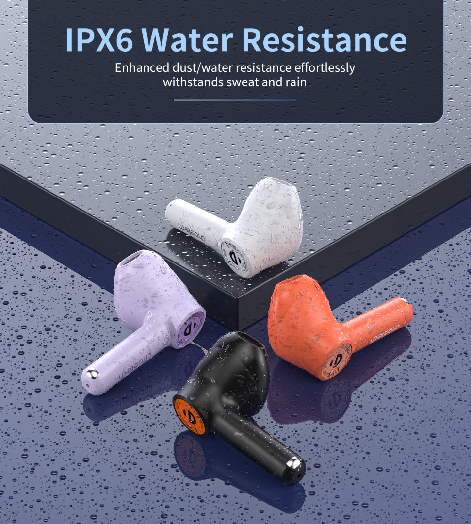 Choetech  BH-T19 TwinkleMinis ENC TWS Bluetooth Headset Orange