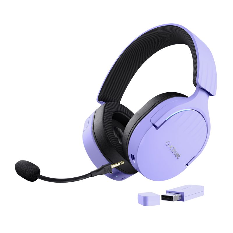 Trust GXT491 Fayzo Wireless Gaming Headset Purple