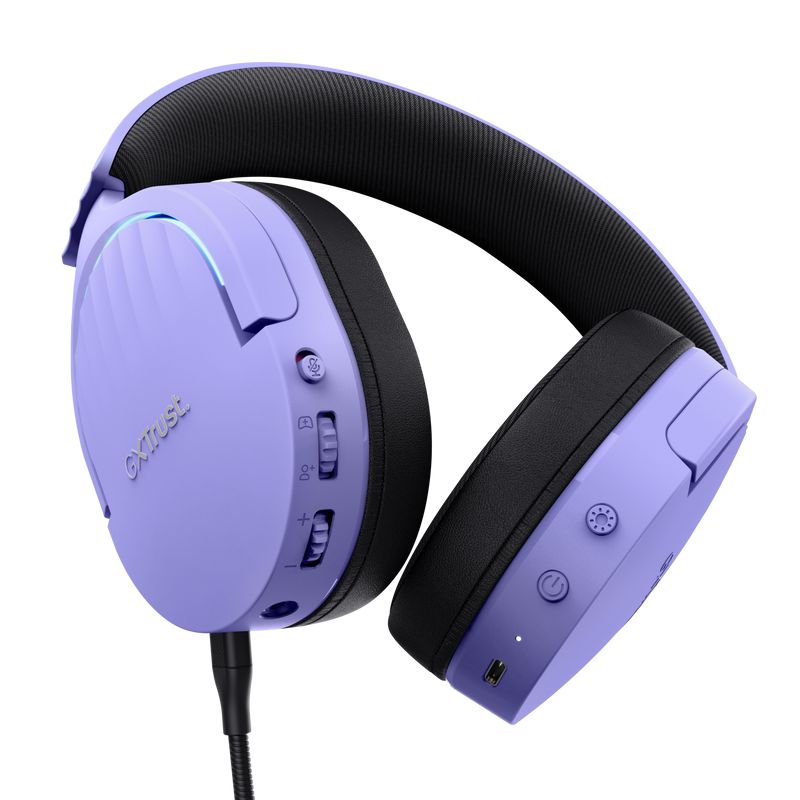 Trust GXT491 Fayzo Wireless Gaming Headset Purple