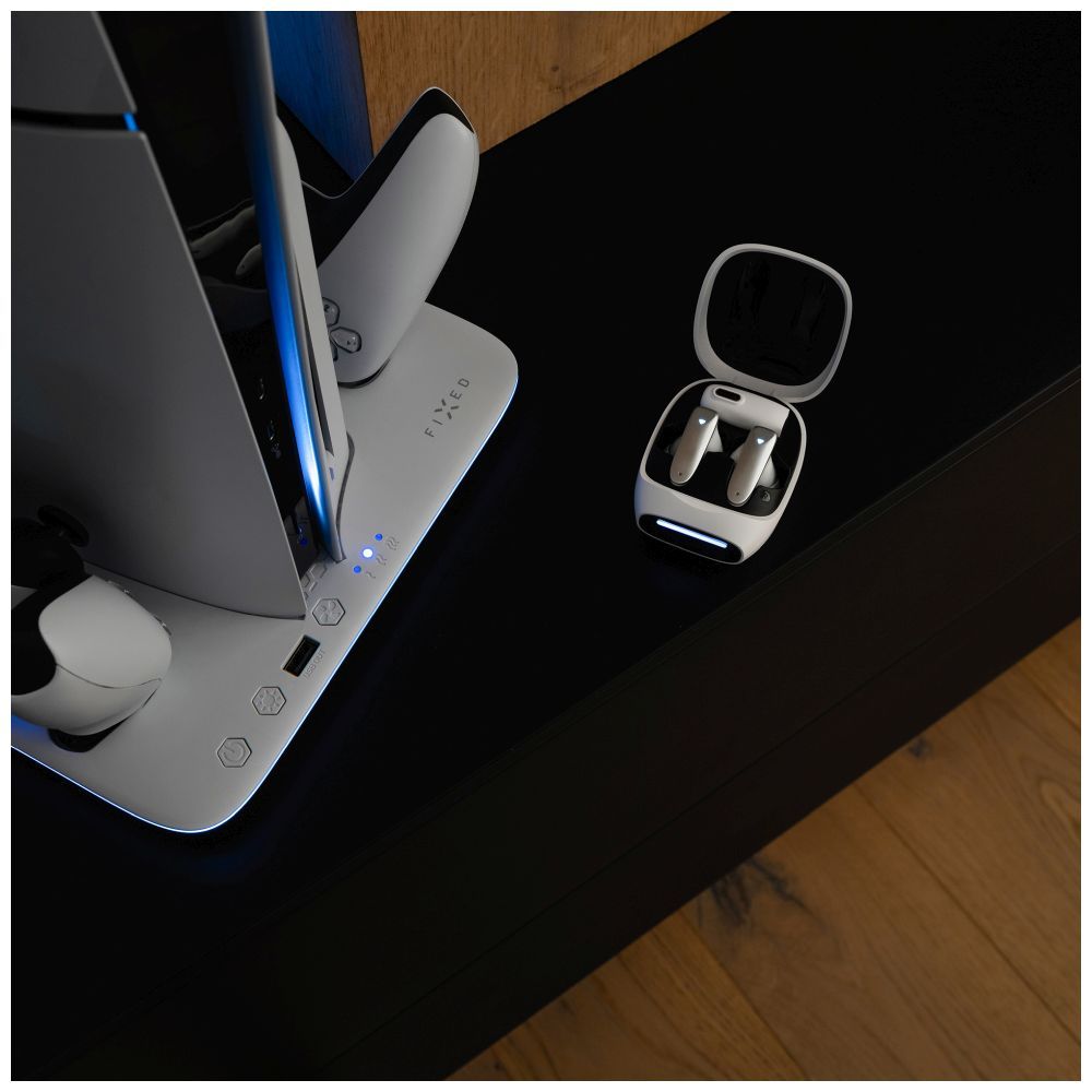 FIXED Gamer füllhallgató, fehér