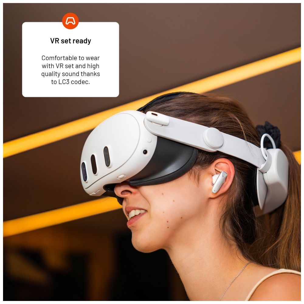 FIXED Gamer füllhallgató, fehér