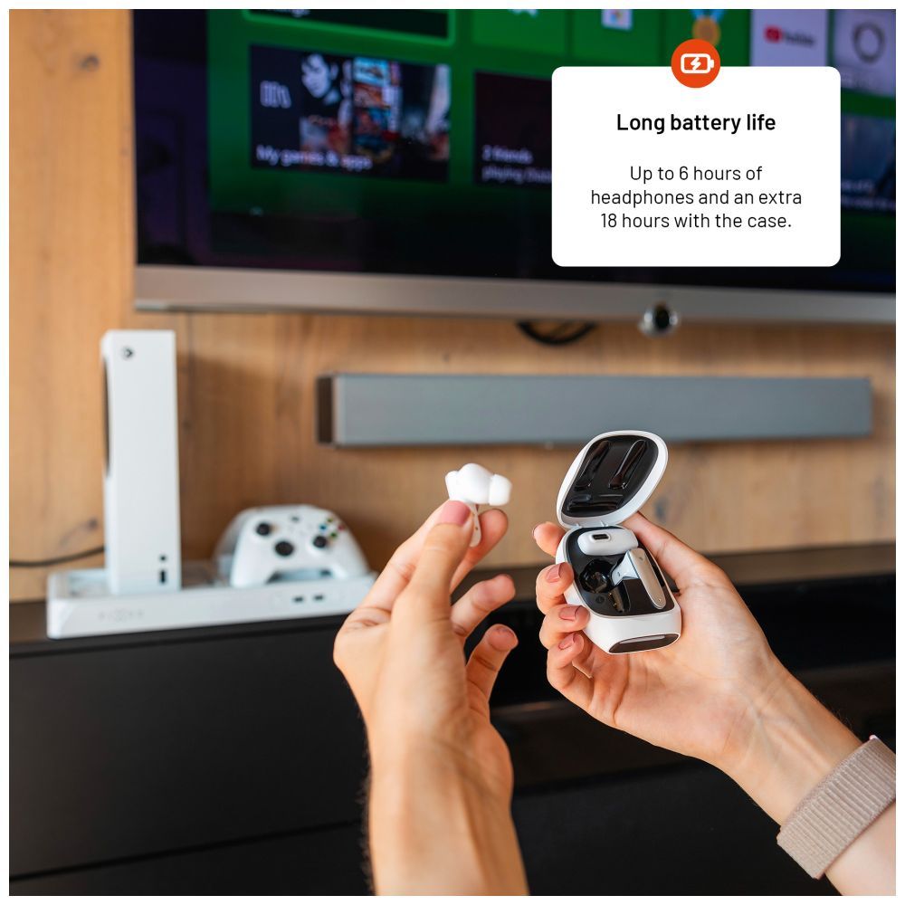 FIXED Gamer füllhallgató, fehér