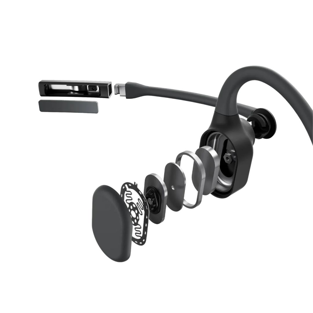 Shokz Opencomm2 2025 Upgrade Wireless Headset Black