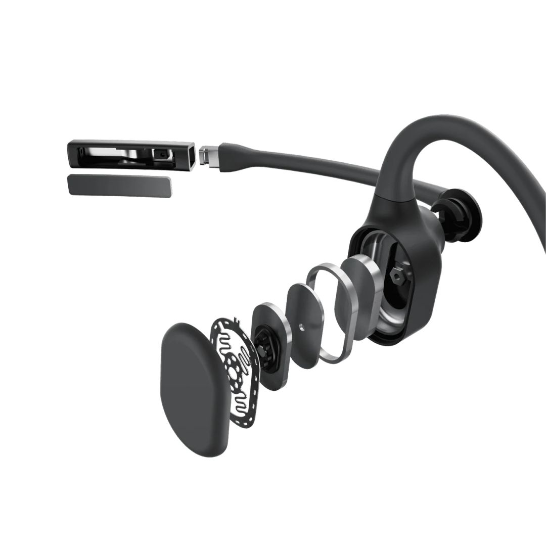 Shokz Opencomm2 UC 2025 Upgrade Wireless USB-A Headset Black