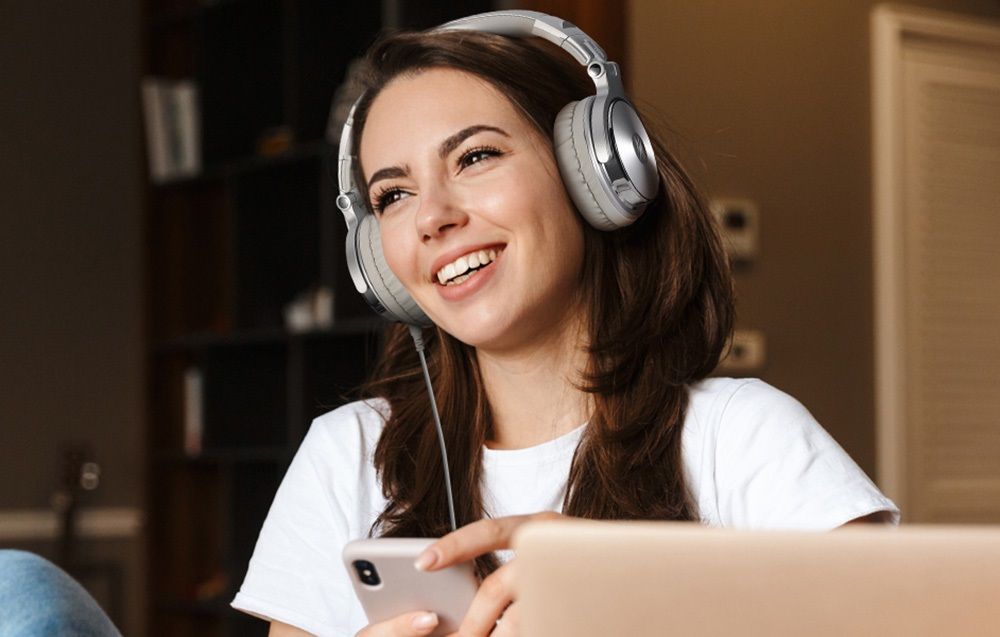 OneOdio Pro 10 Headset Silver