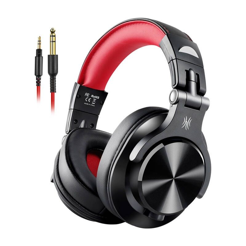 OneOdio Fusion A71 Headphones Black/Red