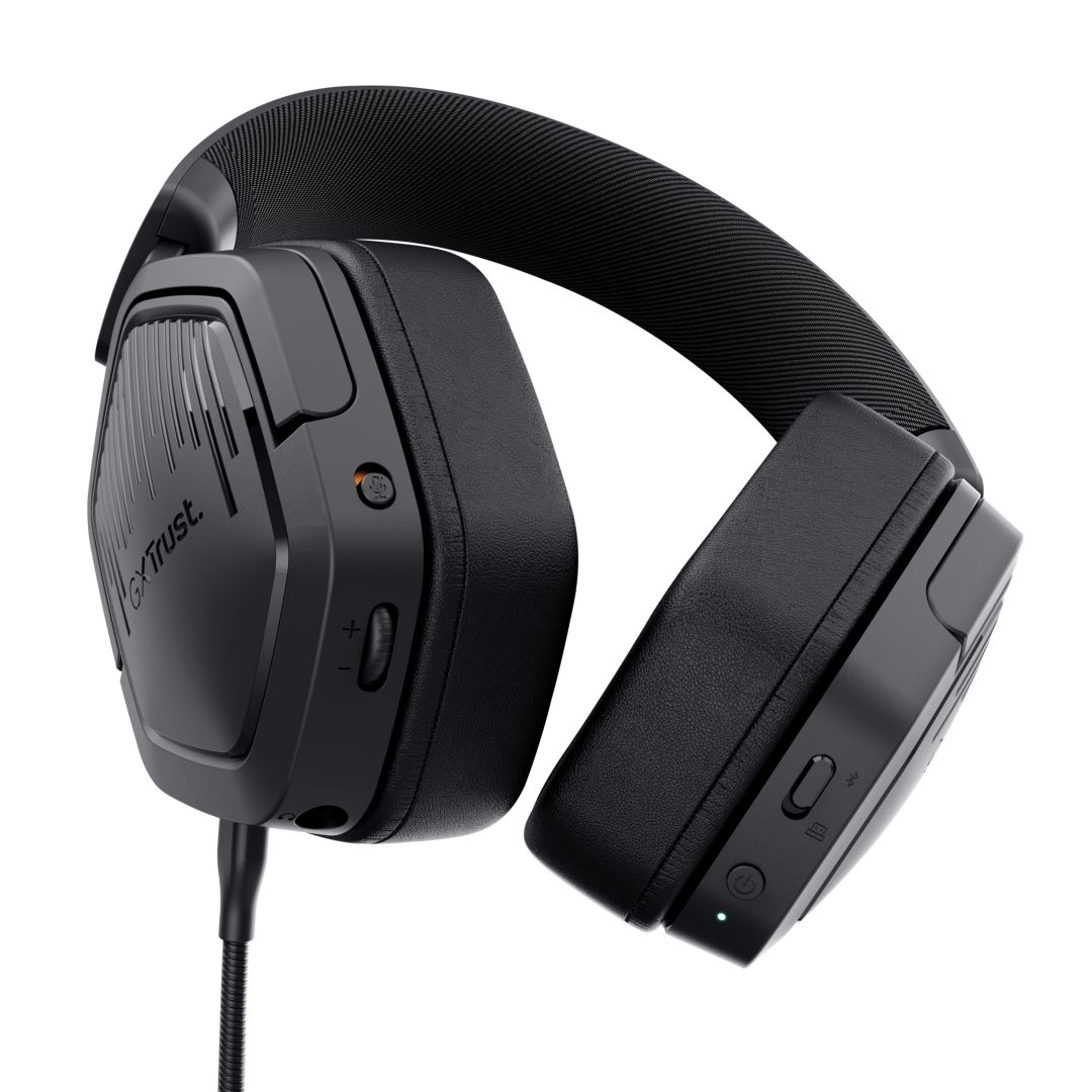 Trust GXT492 Carus Wireless Bluetooth Gaming Headset Black