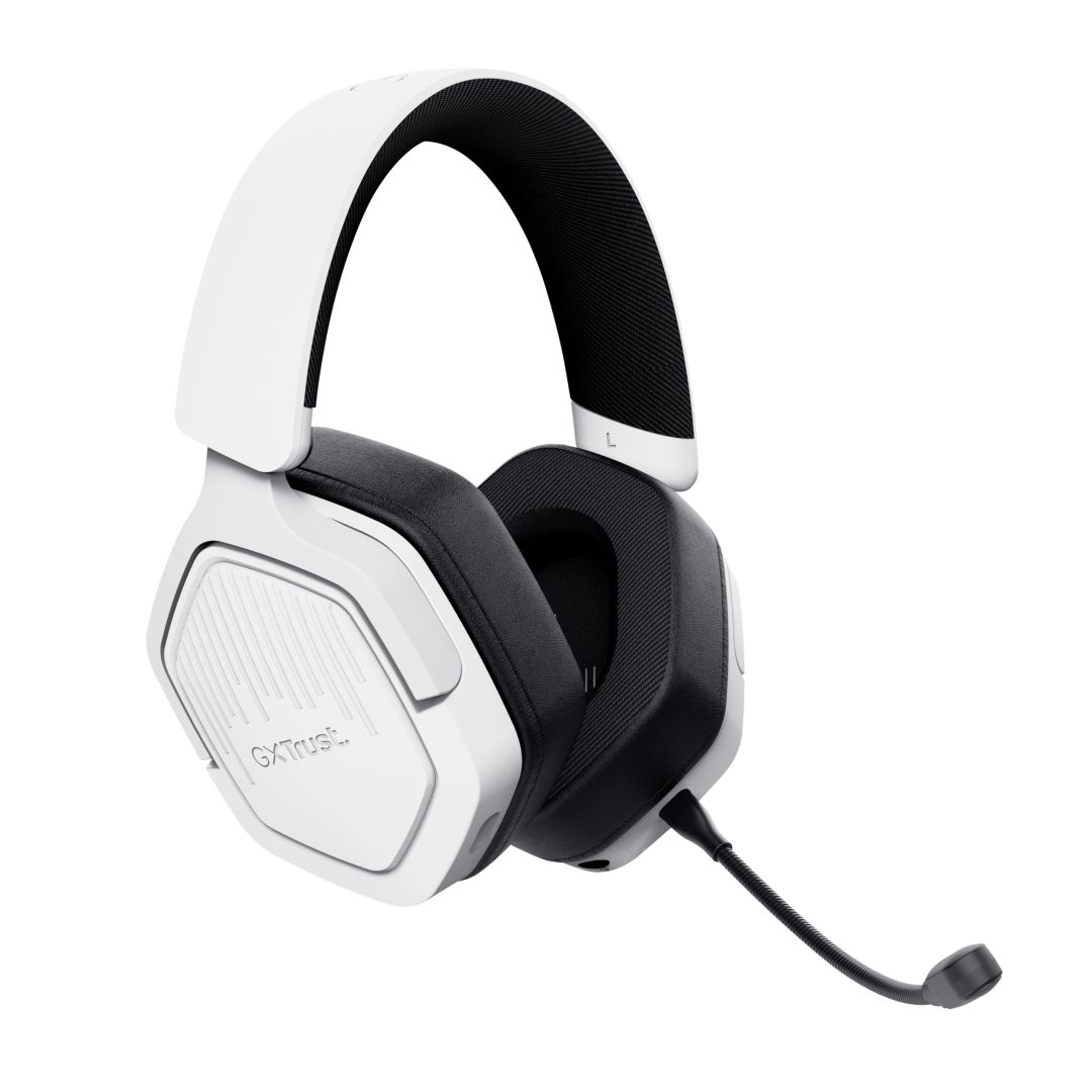 Trust GXT492 Carus Wireless Bluetooth Gaming Headset White