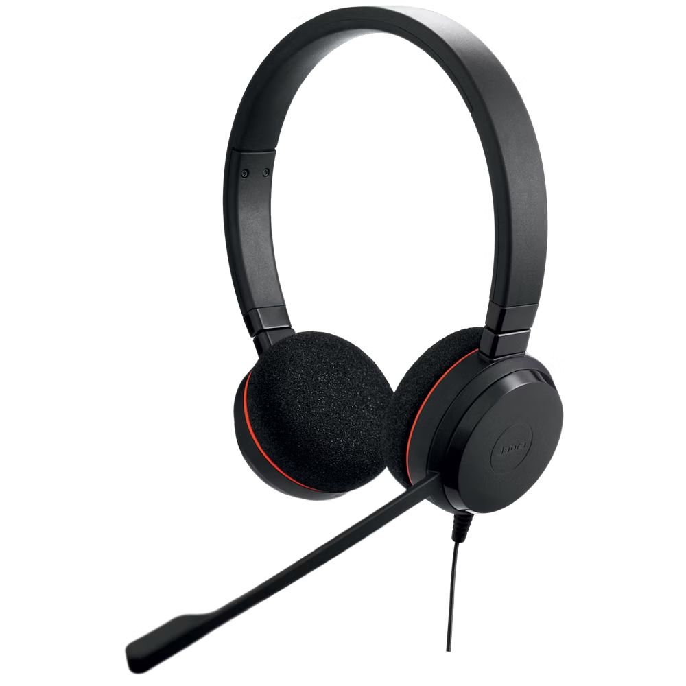 Jabra Evolve 20 MS Stereo USB C/A Black