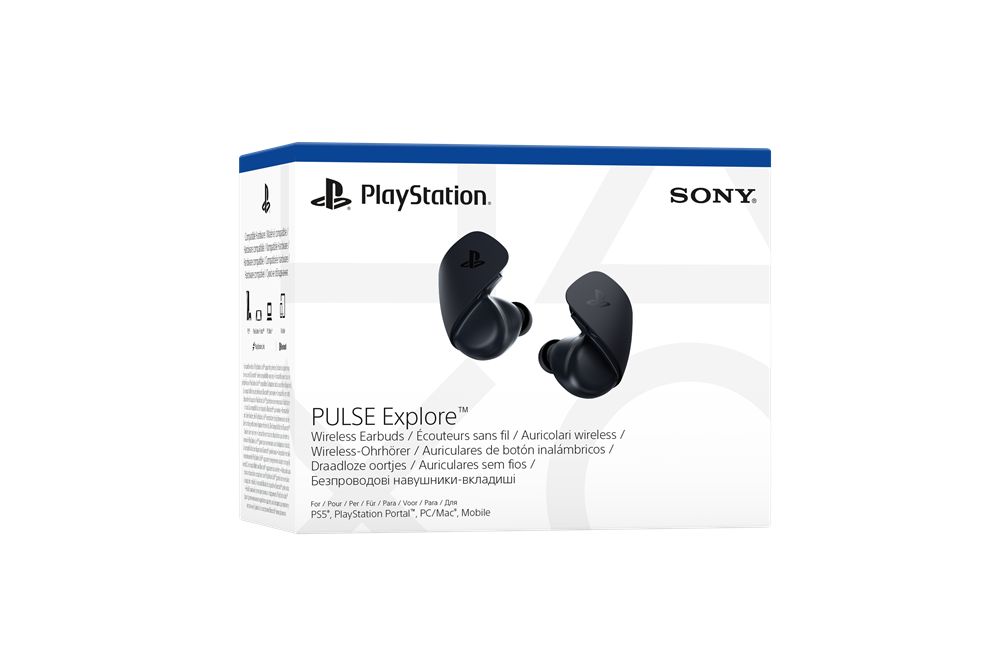 Sony PlayStation 5 Pulse Explore TWS Bluetooth Gaming Headset Midnight Black