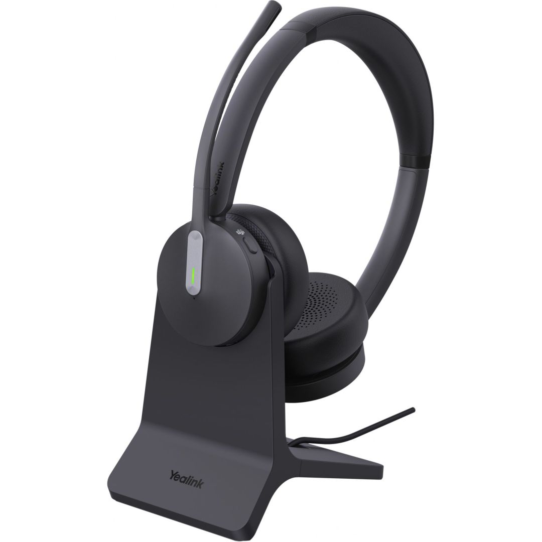Yealink BH70 Dual Teams USB-C/A Bluetooth Headset with Stand Black