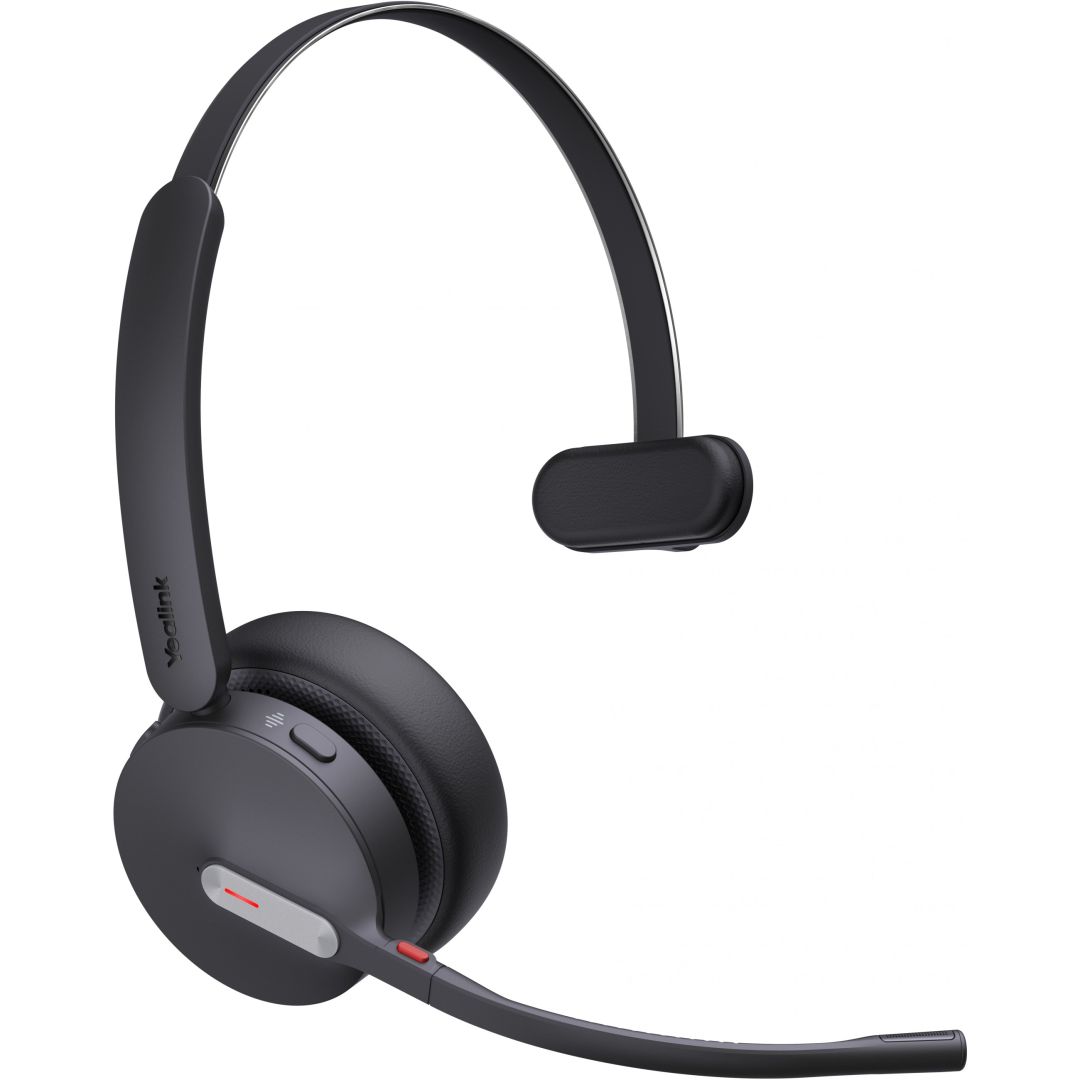 Yealink BH70 Mono Teams USB-C/A Bluetooth Headset with Stand Black