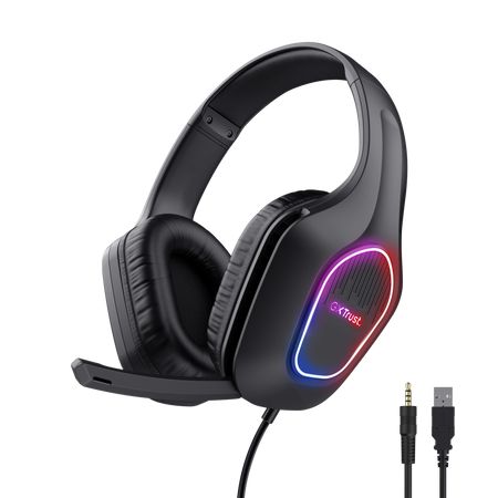 Trust GXT 416 Zirox Gaming Headset Black