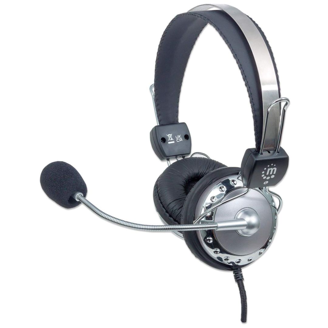 Manhattan Stereo Headset Black