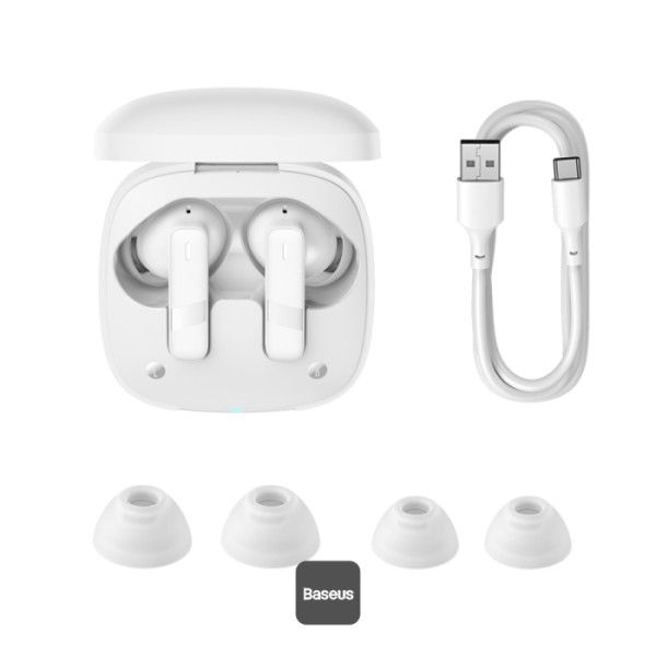 Baseus Bowie E20 Bluetooth Headset White