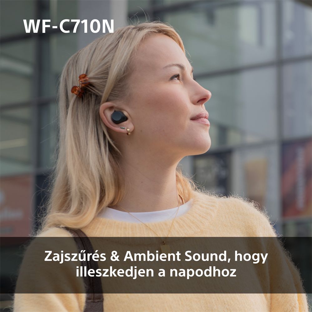 Sony WF-C710N True Bluetooth Headset Black