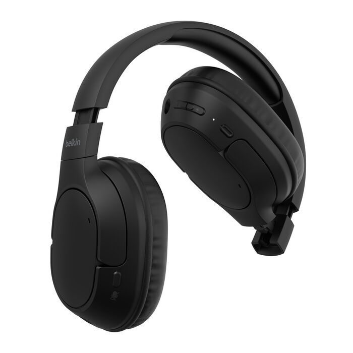 Belkin SoundForm Surround Wireless Over-Ear Headphones Black