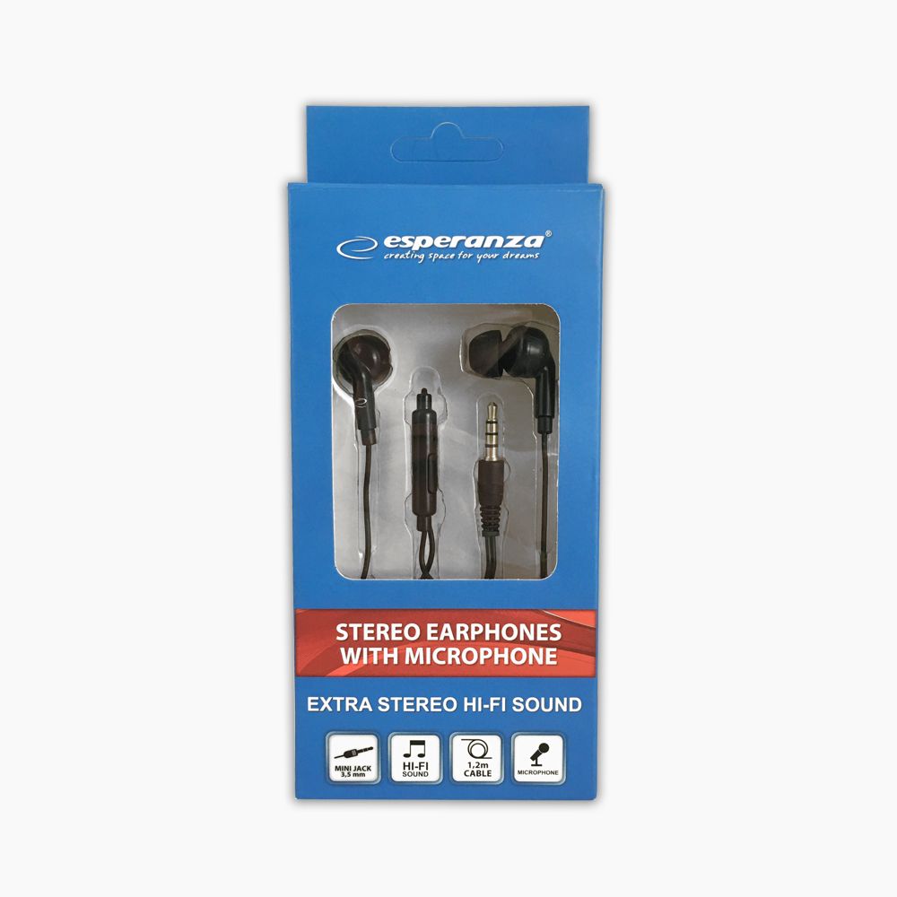 Esperanza EH190K Headset Black