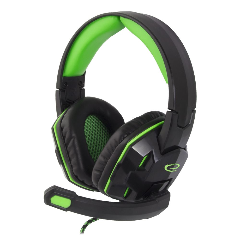 Esperanza EGH380 Venom Gaming Headset Black/Green