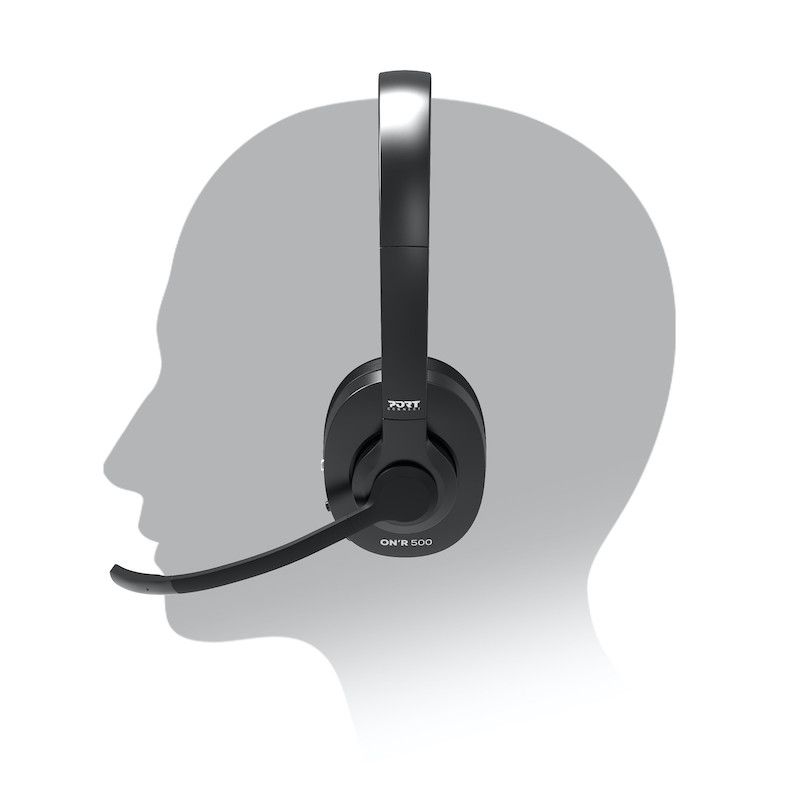 Port Designs Micro stereo helmet Bluetooth ON''''R 500 Headset Black