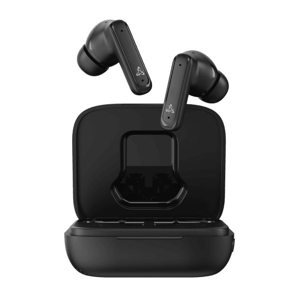 SBOX EB-TWS08 Bluetooth Earphones with ANC Touch Display Black