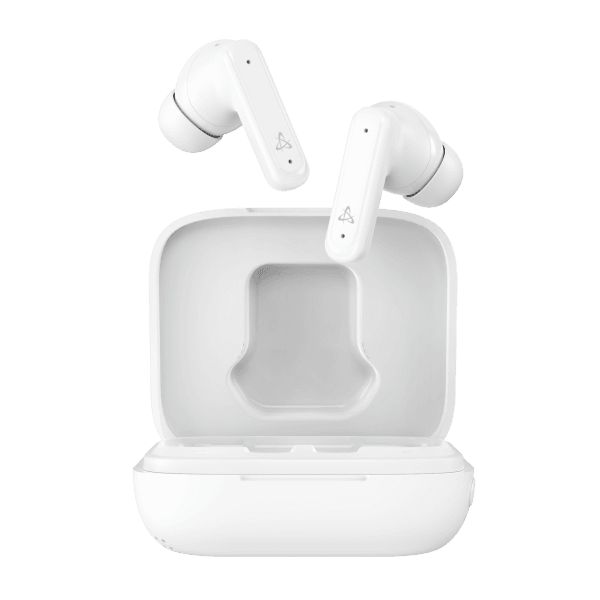 SBOX EB-TWS08 Bluetooth Earphones with ANC Touch Display White