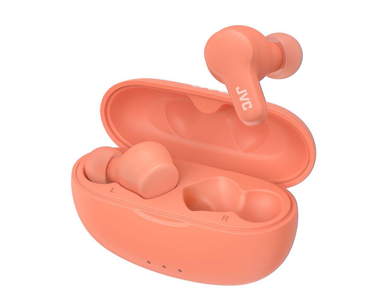 JVC HA-A7T2 Gumy True Wireless Sport Headset Peach