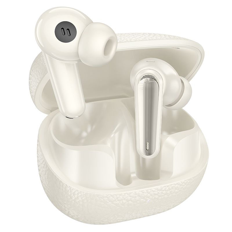 Hoco EQ23 PLUS II Bluetooth Headset Milky White