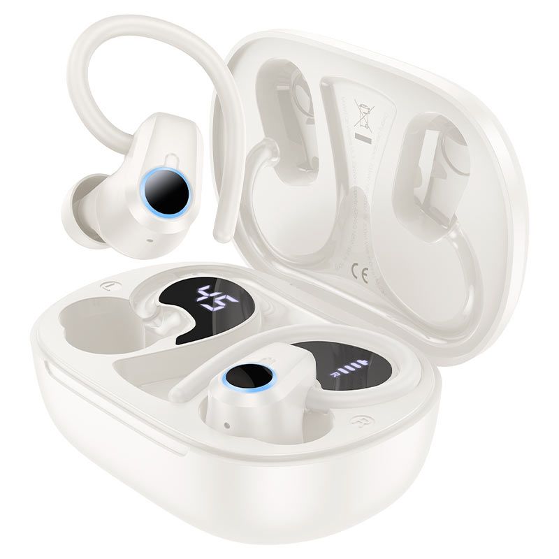 Hoco EQ8 Pure Joy Bluetooth Headset White