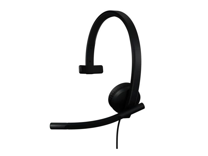 Logitech H570E Teams USB-C Mono Headset Black