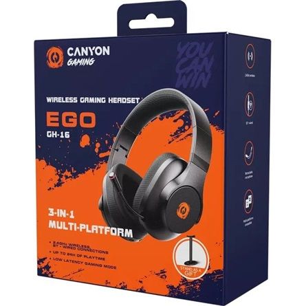 Canyon EGO GH-16 Bluetooth Gaming Headset Black