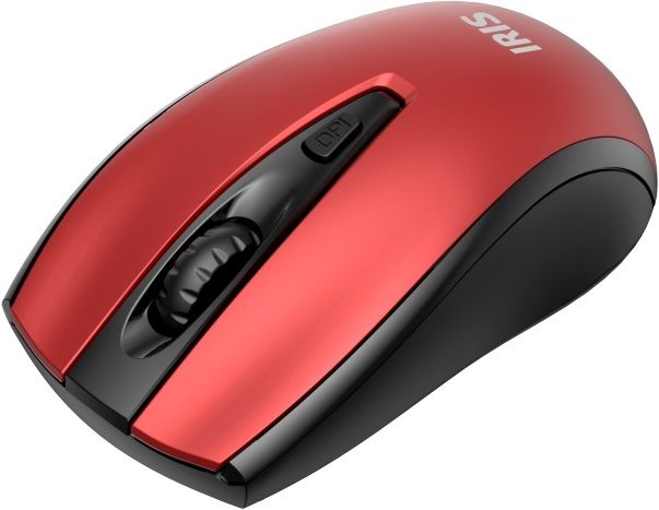 IRIS E-25 wireless mouse Black/Red