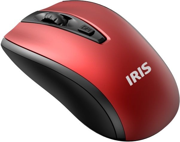 IRIS E-25 wireless mouse Black/Red