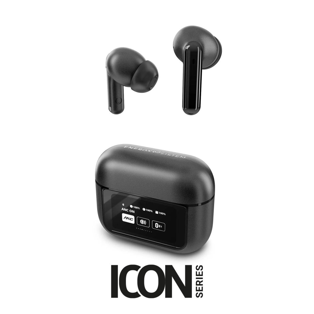 Energy Sistem Display ANC Bluetooth Headset Black