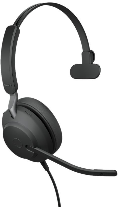 Jabra Evolve2 40 MS Mono USB C/A Headset Black
