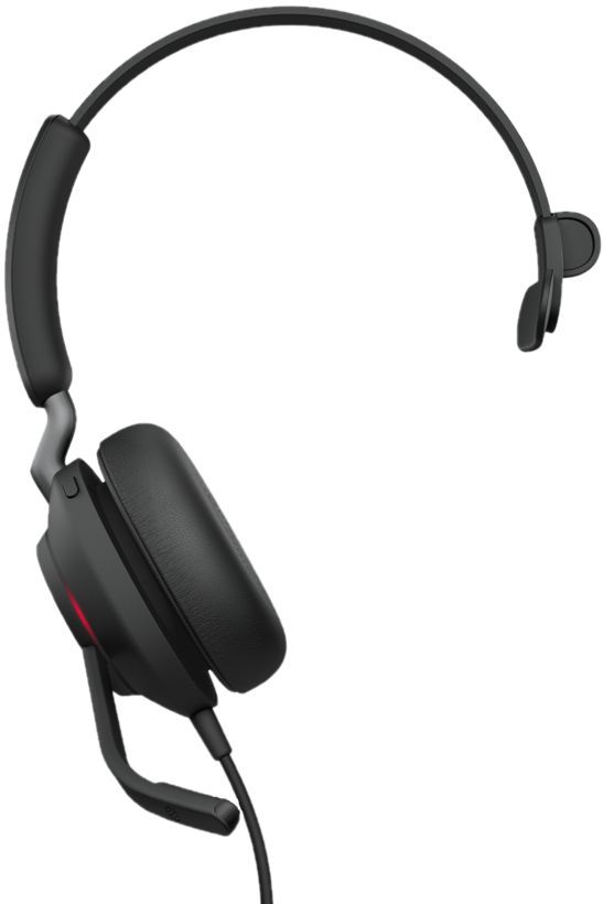 Jabra Evolve2 40 MS Mono USB C/A Headset Black