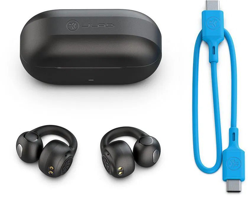 JLab Flex Open Air Clip TWS Bluetooth Black