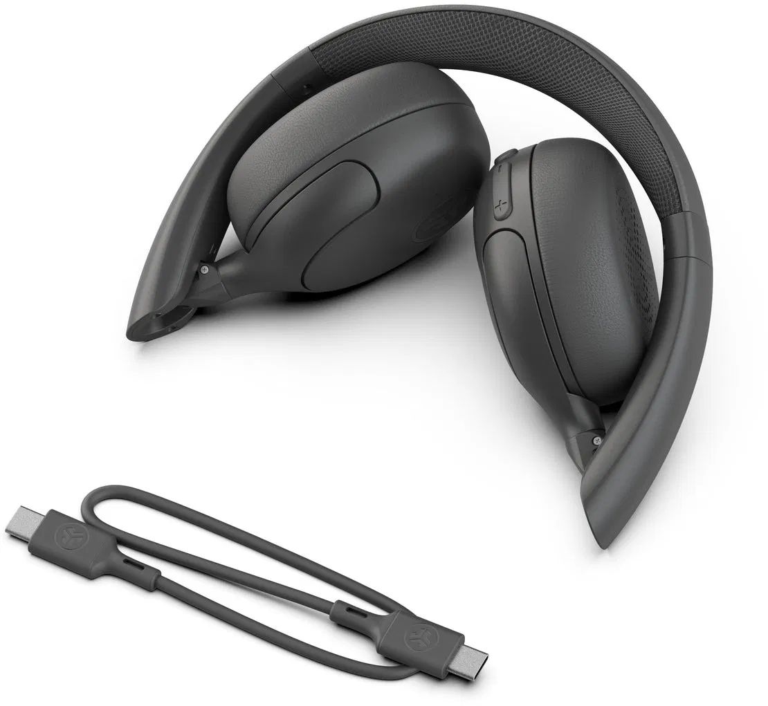 JLab Go Lux ANC Bluetooth Headset Graphite