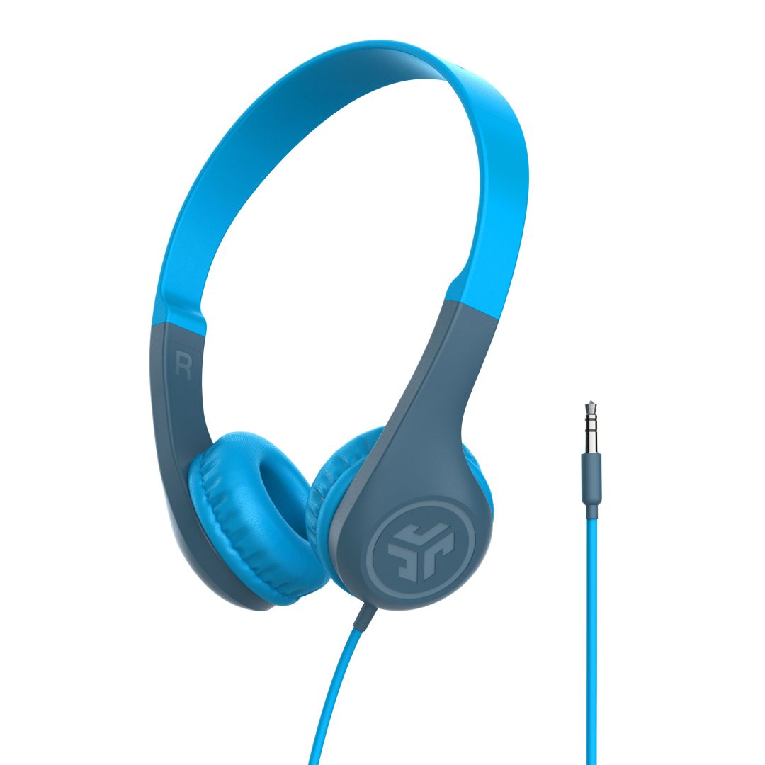 JLab JBuddies Pop Wired Kids Headphones Blue