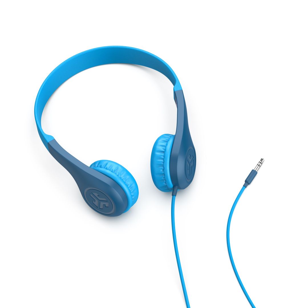 JLab JBuddies Pop Wired Kids Headphones Blue