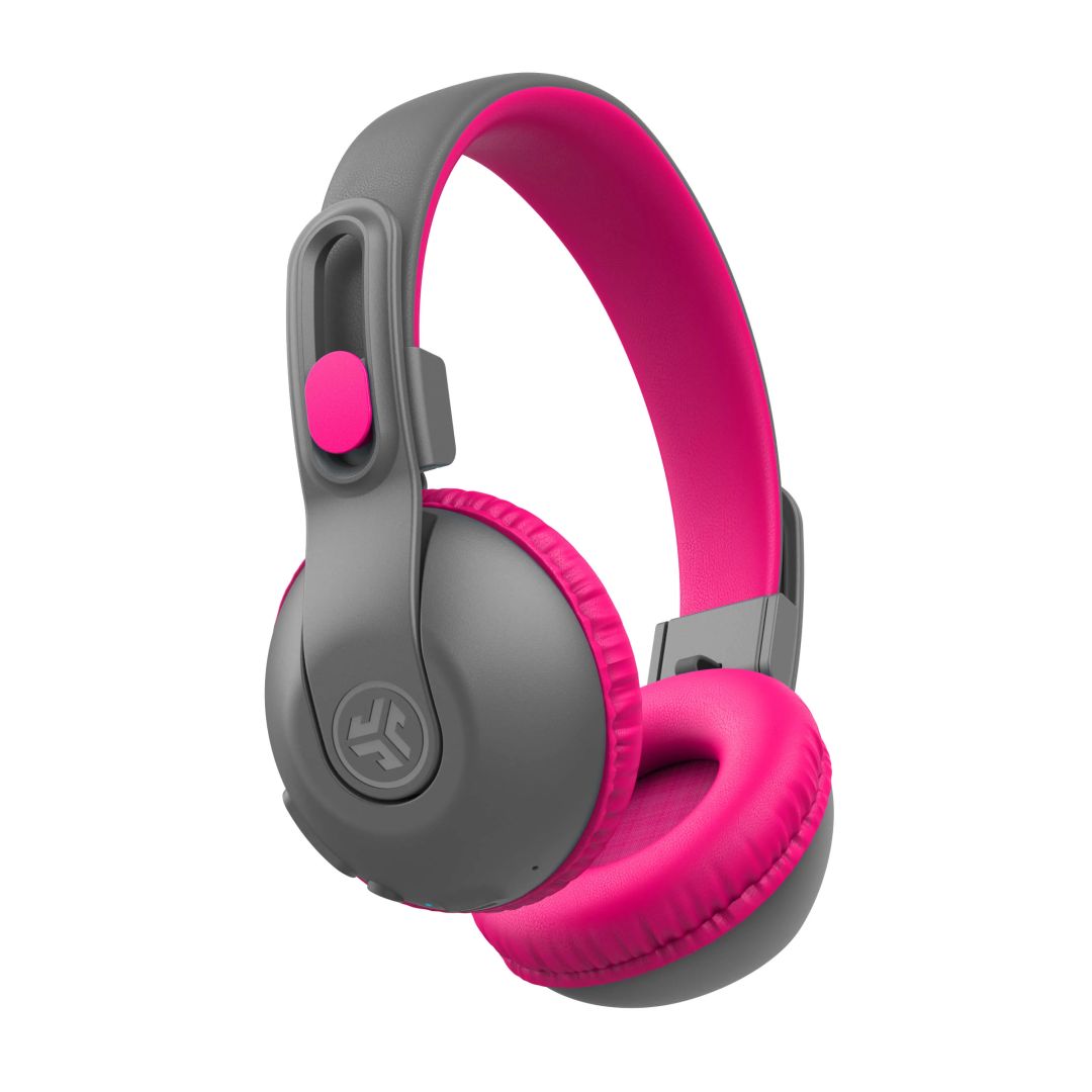 JLab JBuddies Studio 2 Kids Bluetooth Headset Gray/Pink