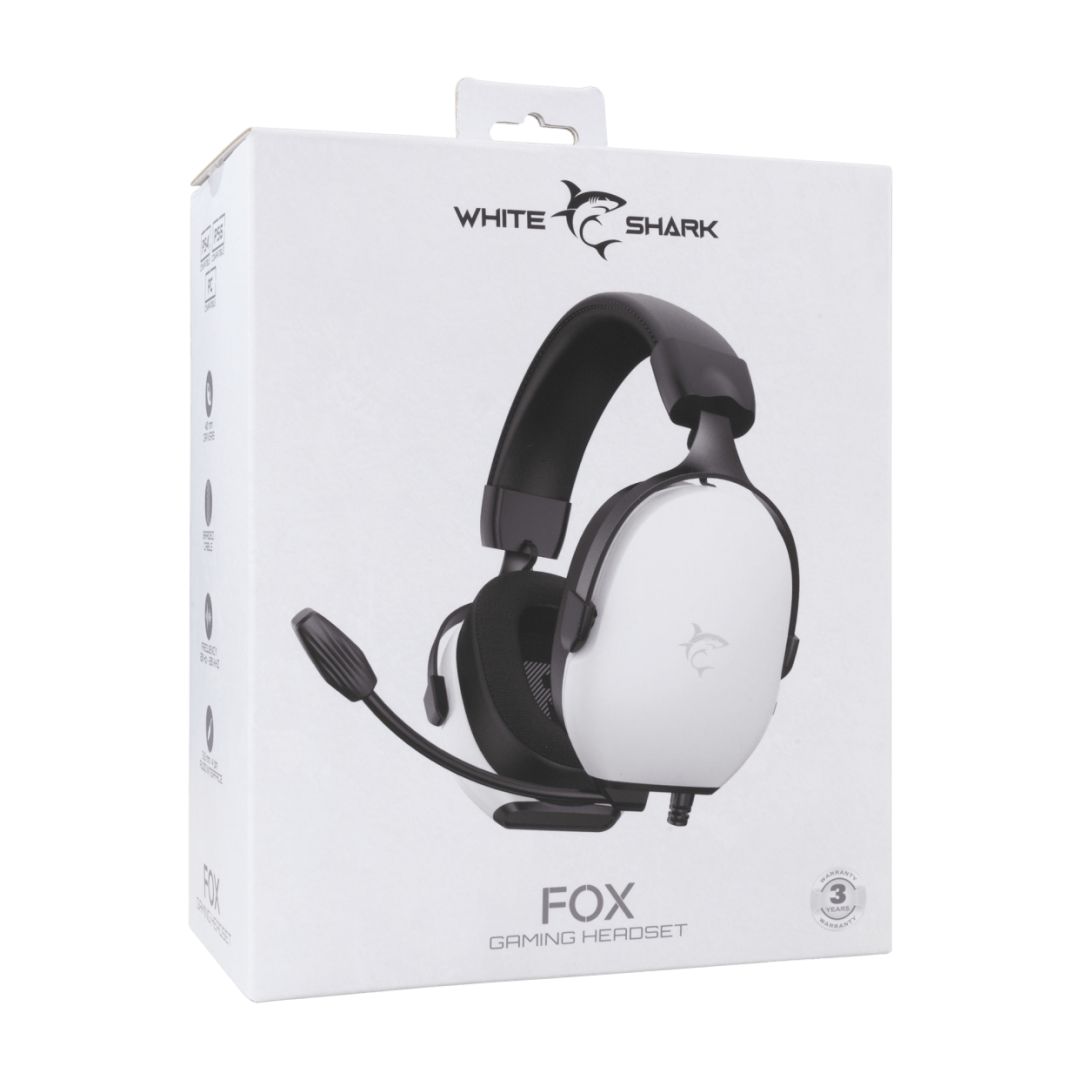 White Shark GH-2445W Fox Gaming Headset White